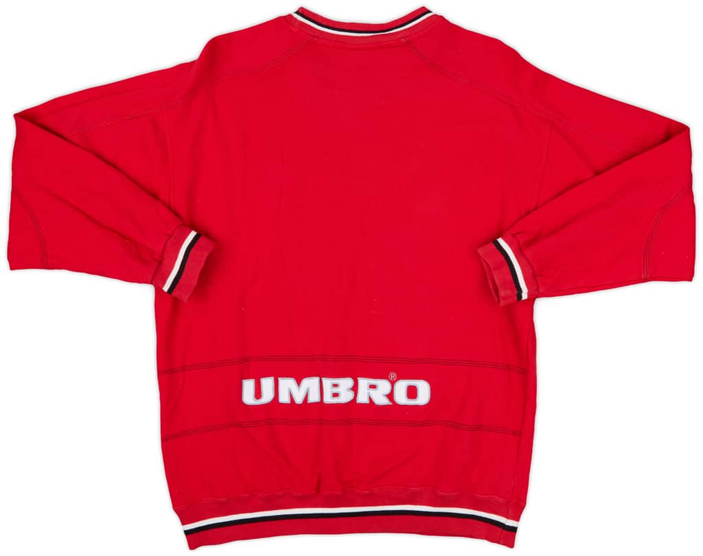1996-97 Manchester United Umbro Sweat Top - 6/10 - (XL)
