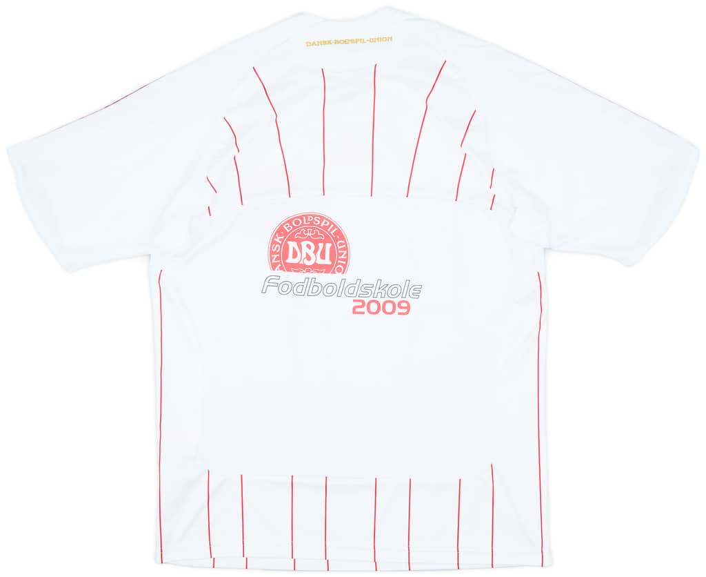 2008-10 Denmark 'Fodboldskole 2009' Away Shirt - 8/10 - (XL.Boys)