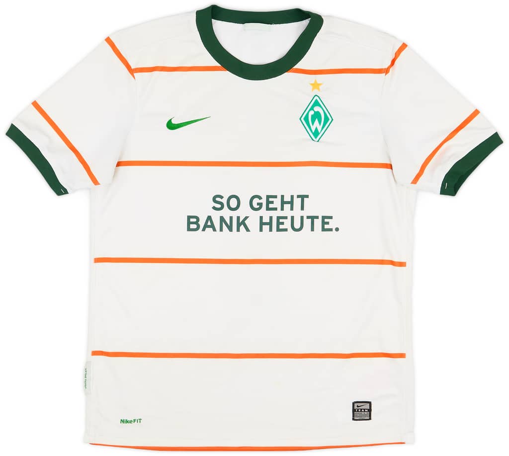2009-10 Werder Bremen Away Shirt Fritz #8 - 5/10 - (XL.Boys)