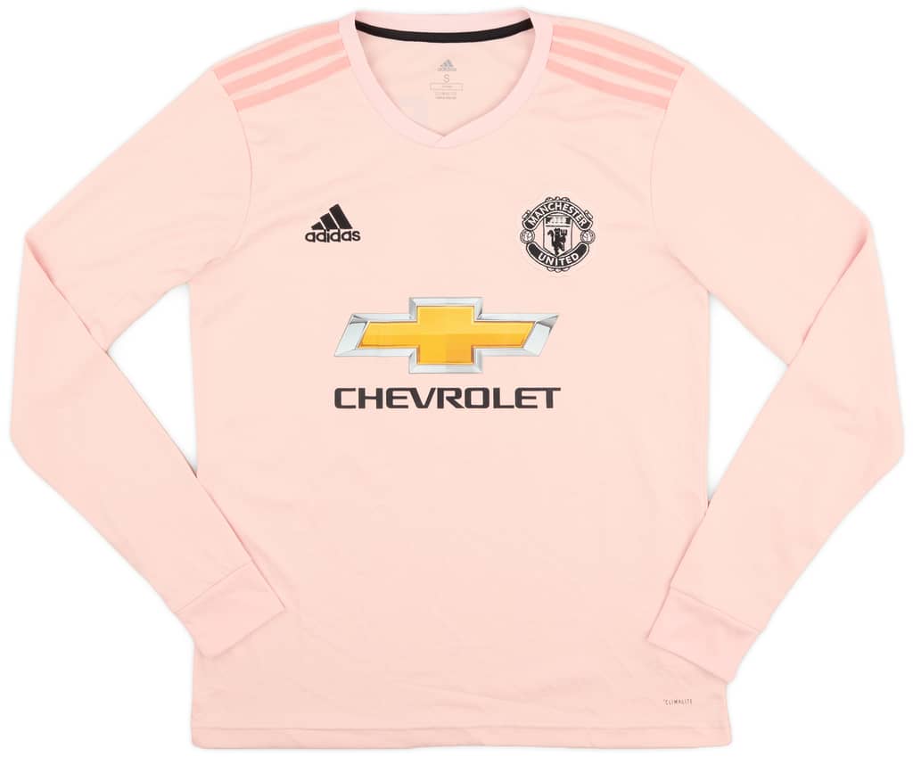 2018-19 Manchester United Away L/S Shirt Rashford #10 - 10/10 - (S)