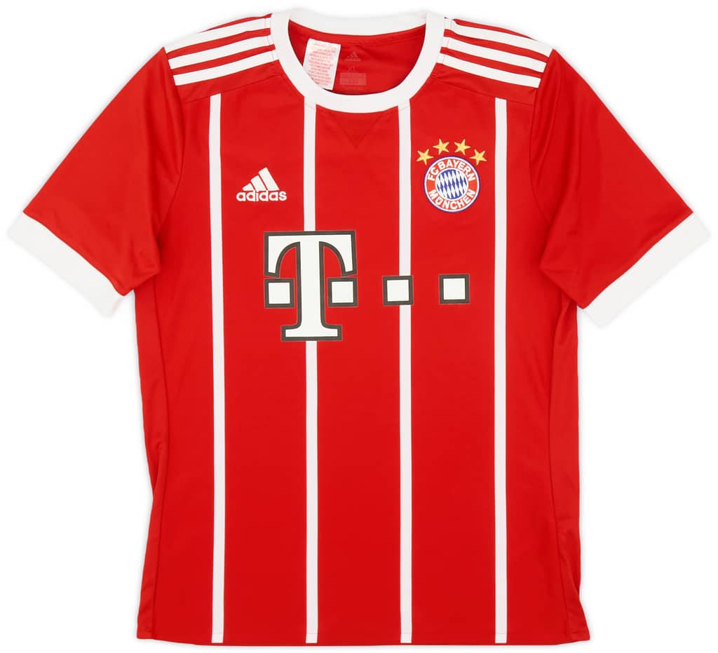 2017-18 Bayern Munich Home Shirt - 8/10 - (XL.Boys)