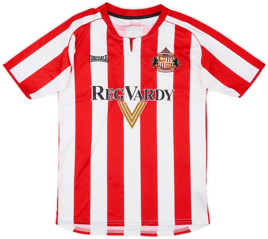 2005-07 Sunderland Home Shirt - 8/10 - (M.Boys)