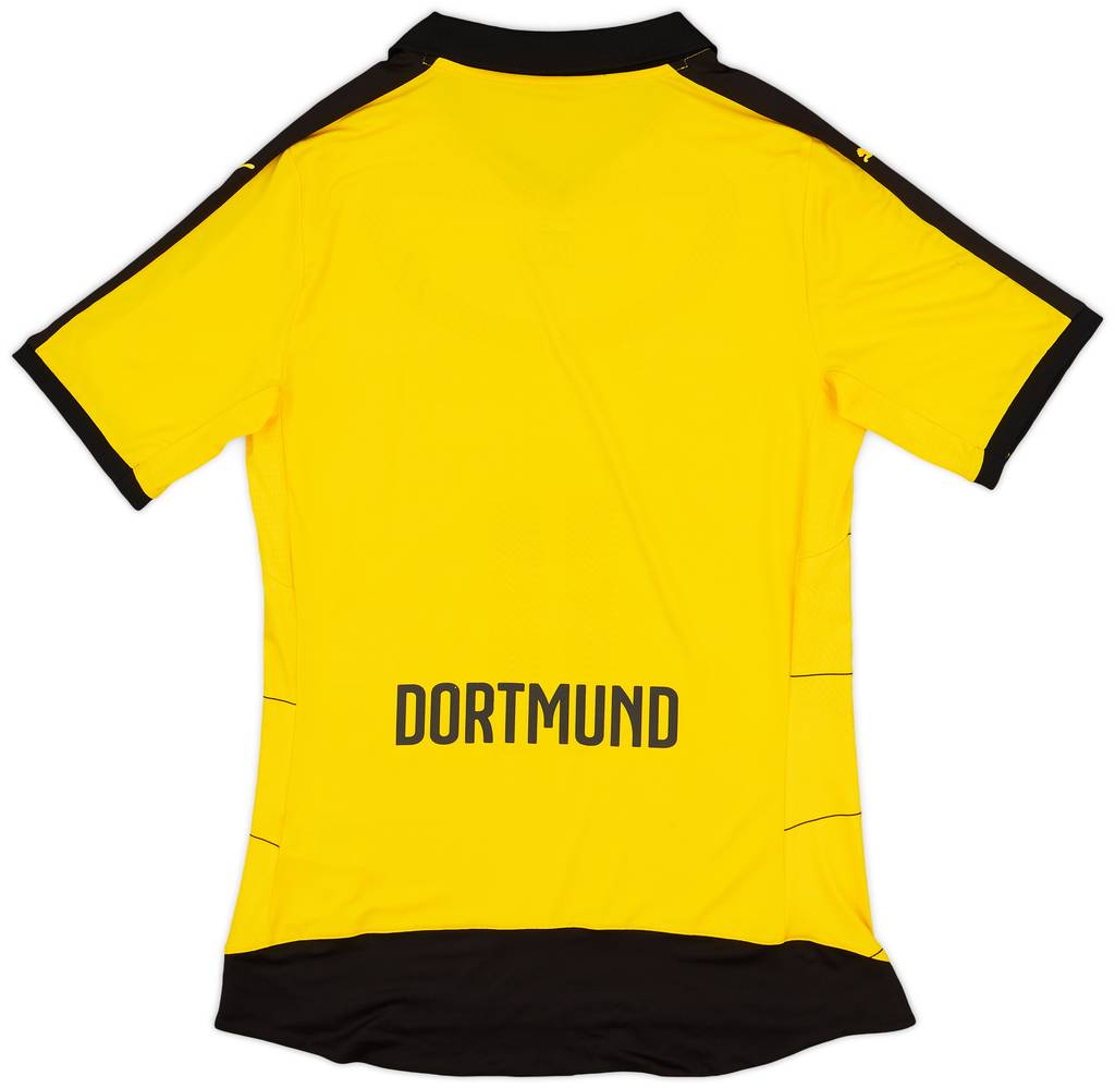 2015-16 Borussia Dortmund Authentic Home Shirt - 7/10 - (XXL)