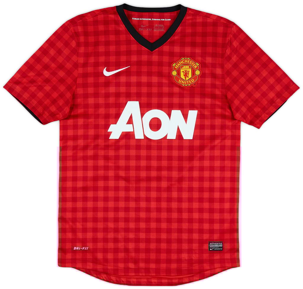 2012-13 Manchester United Home Shirt Rooney #10 - 6/10 - (S)