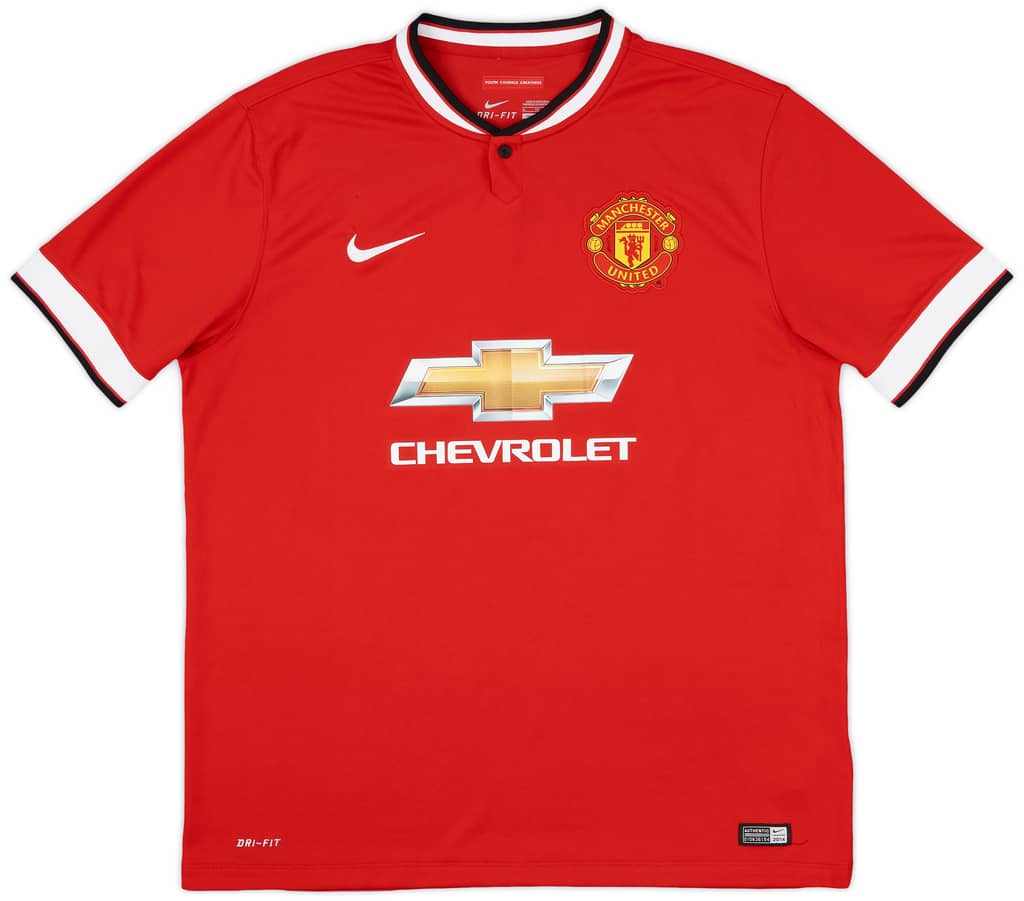 2014-15 Manchester United Home Shirt Rooney #10 - 6/10 - (XL)