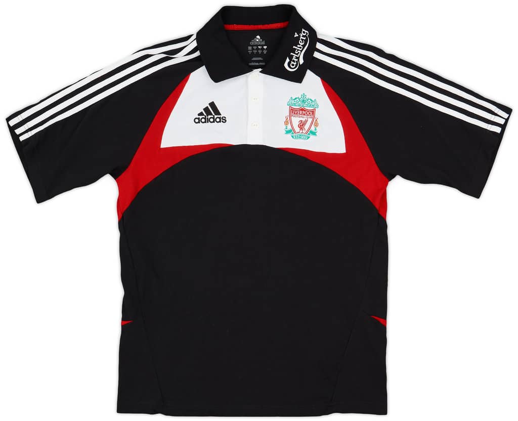 2007-08 Liverpool adidas Polo Shirt - 8/10 - (M)