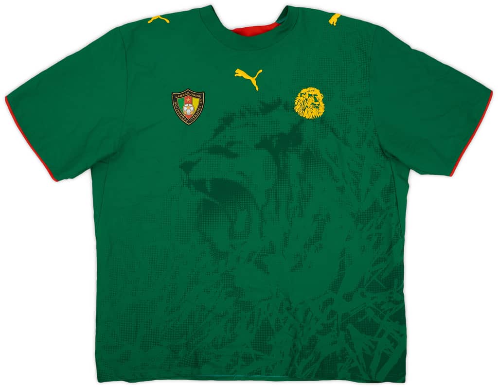 2006-08 Cameroon Home Shirt - 9/10 - (XXL)