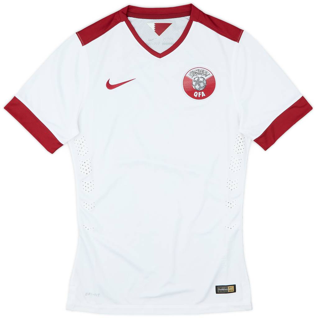 2014-16 Qatar Authentic Away Shirt - 9/10 - (S)