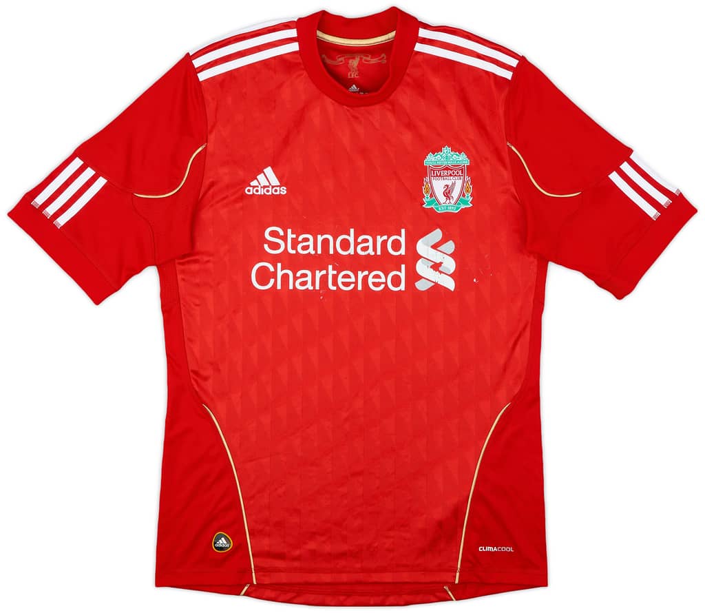 2010-12 Liverpool Home Shirt - 4/10 - (S)