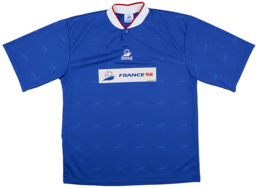 1998 France World Cup Training Shirt - 8/10 - (XL)