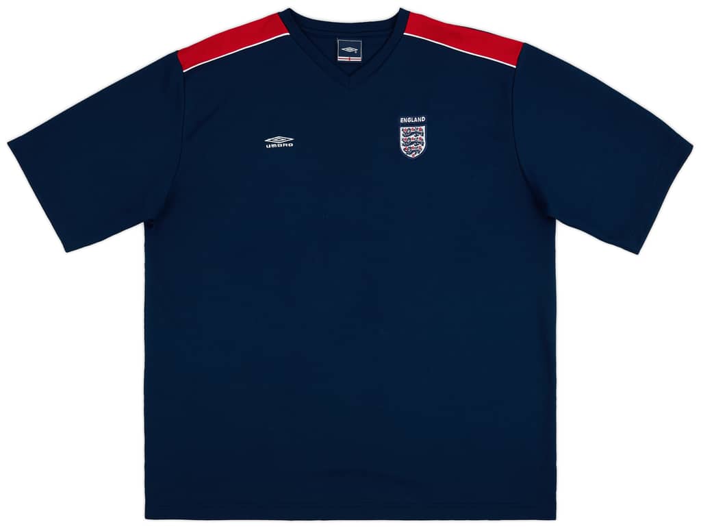 2006-07 England Umbro Training Shirt - 8/10 - (XXL)