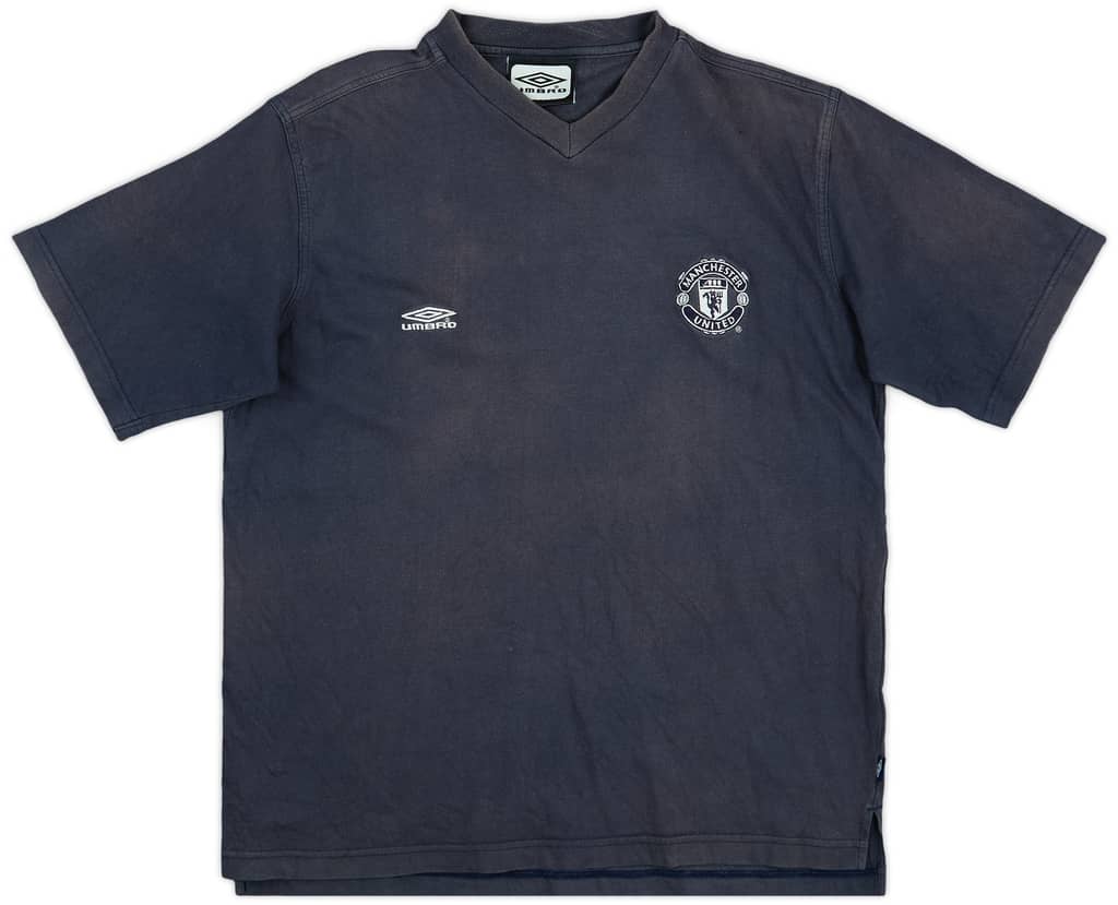 2002-03 Manchester United Umbro Training Shirt - 6/10 - (M)