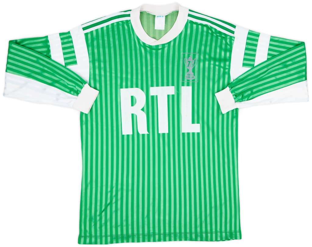1991-92 Coupe de France L/S Shirt #7 - 7/10 - (L/XL)