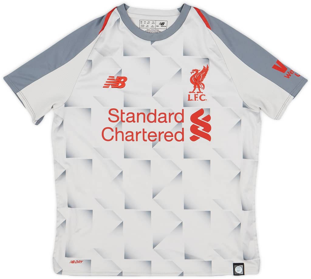 2018-19 Liverpool Third Shirt - 9/10 - (M.Boys)