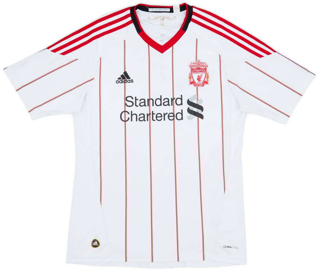 2010-11 Liverpool Away Shirt Gerrard #8 - 5/10 - (M)