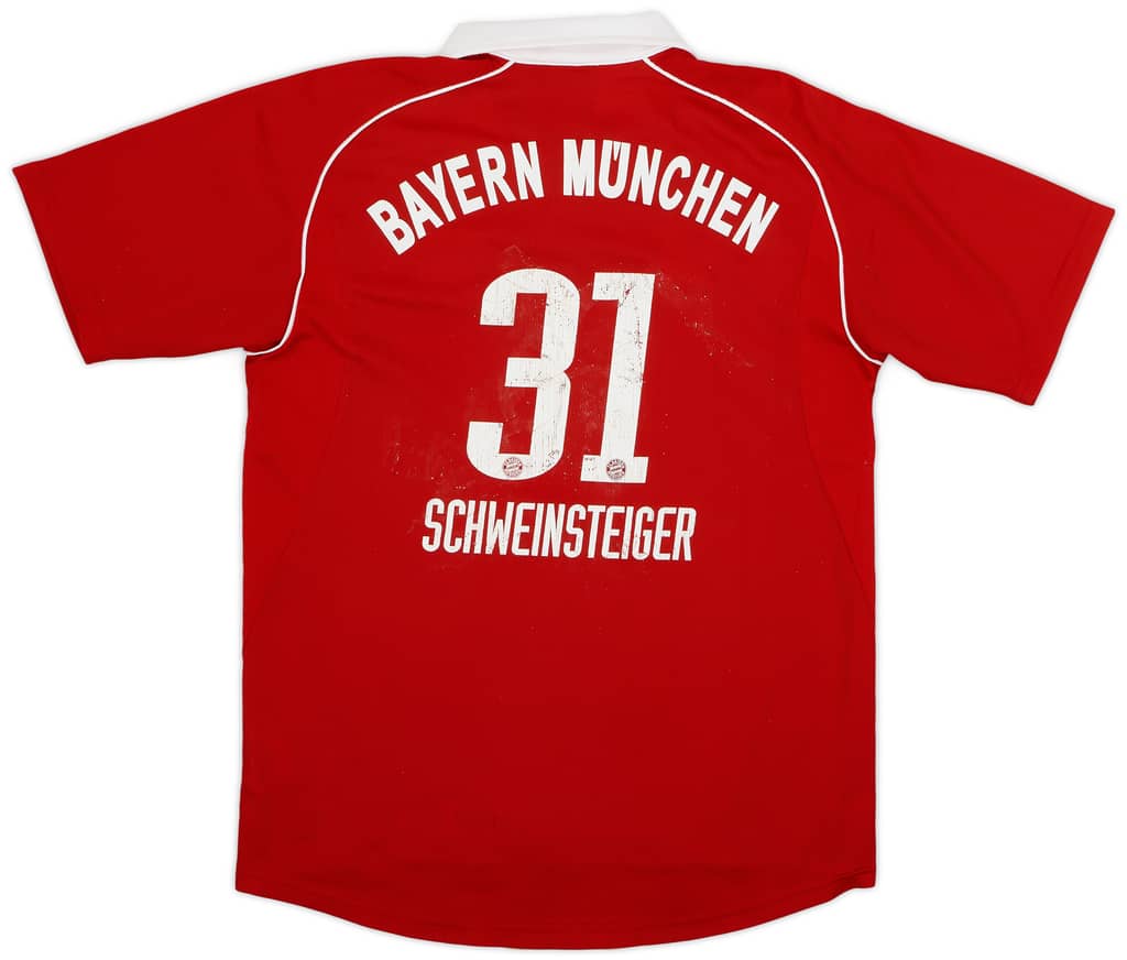 2005-06 Bayern Munich Home Shirt Schweinsteiger #31 - 5/10 - (XL.Boys)