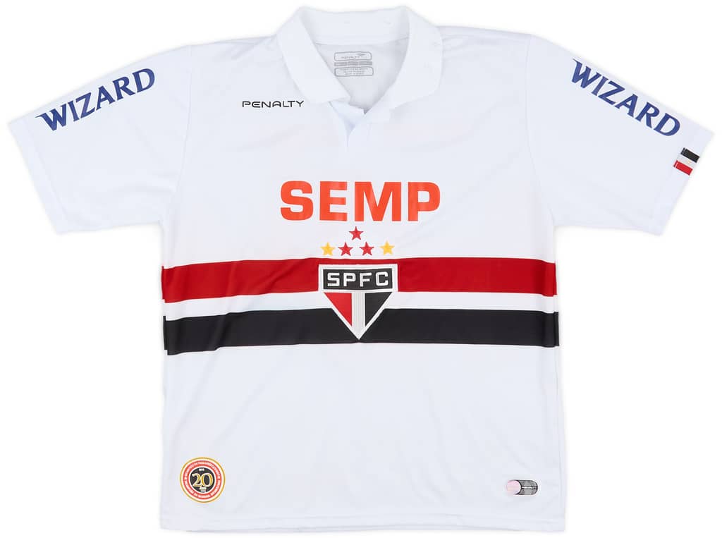 2013 Sao Paulo Home Shirt #8 - 6/10 - (XL)