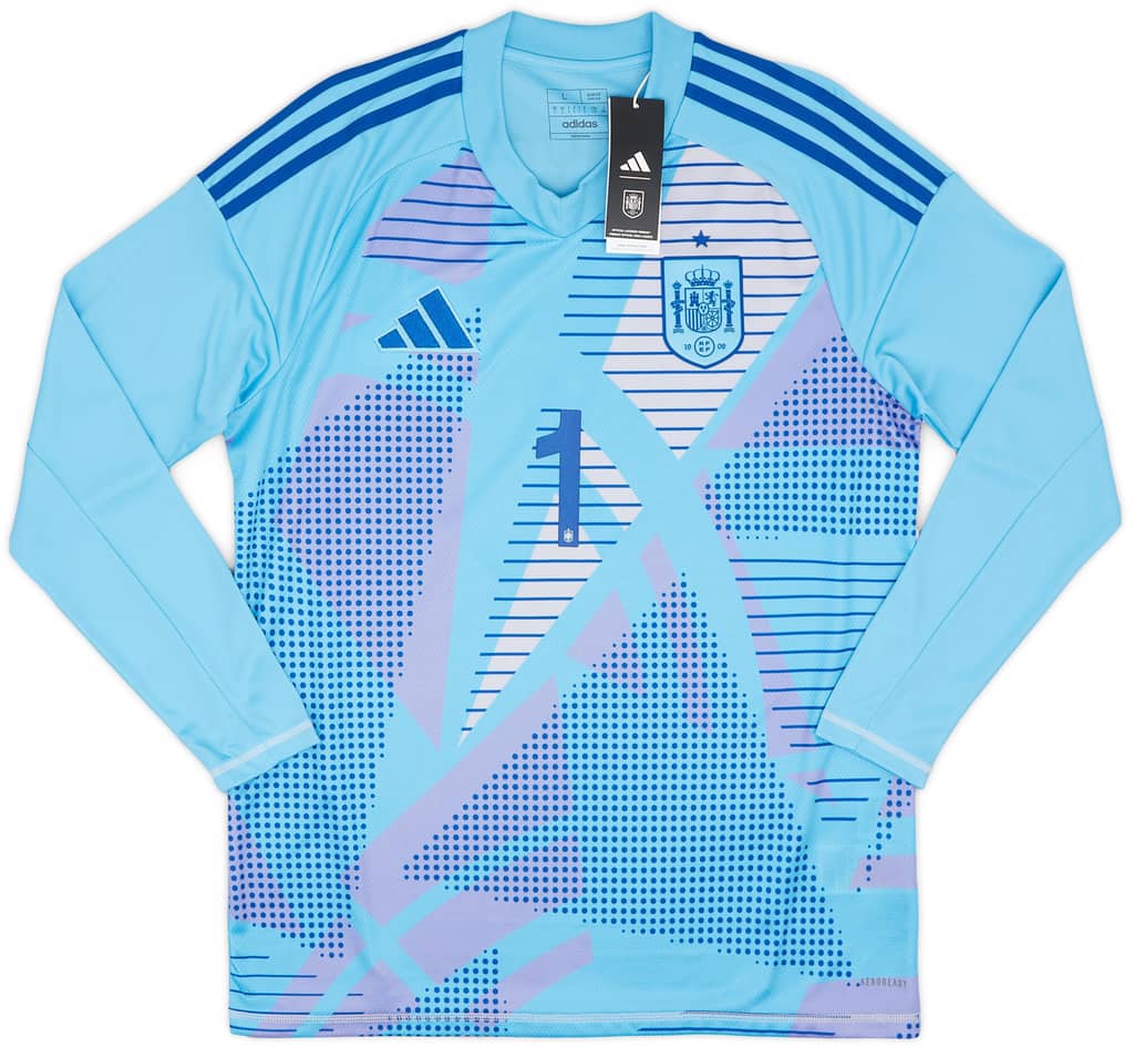 2024-25 Spain GK Home Shirt Raya #1