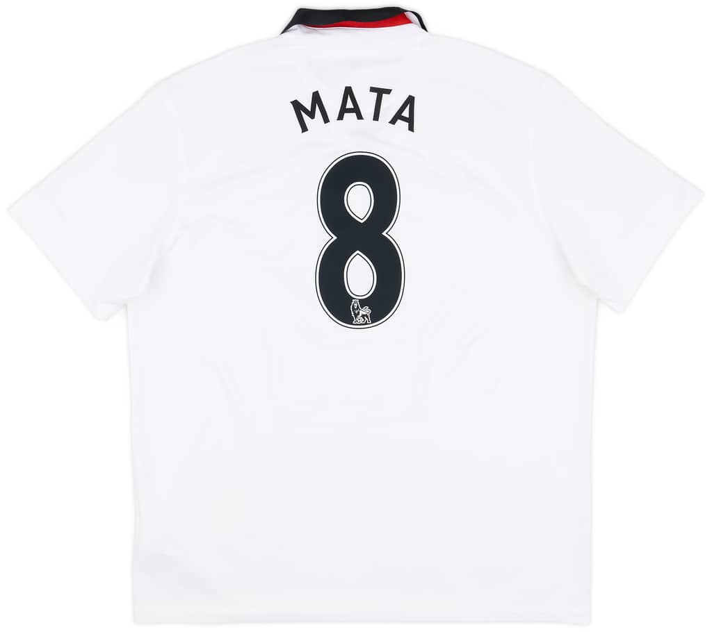 2014-15 Manchester United Away Shirt Mata #8 - 7/10 - (XL)