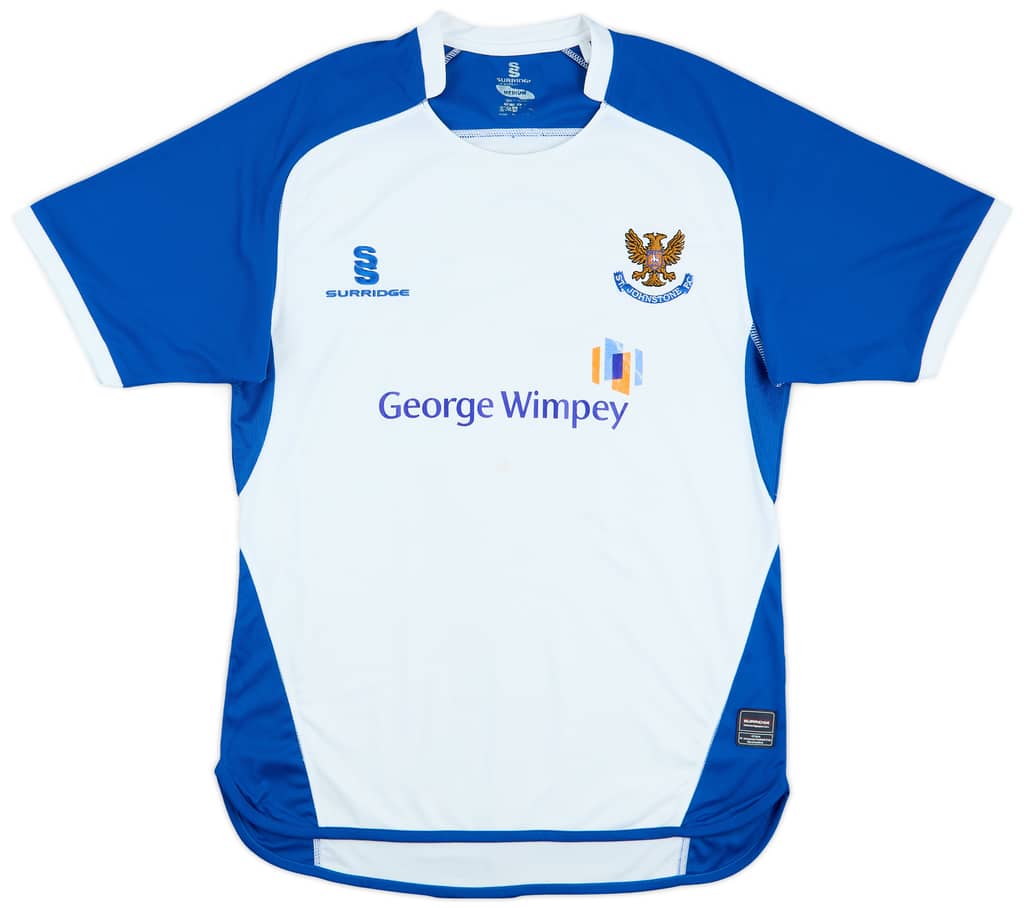 2007-08 St Johnstone Home Shirt - 6/10 - (M)