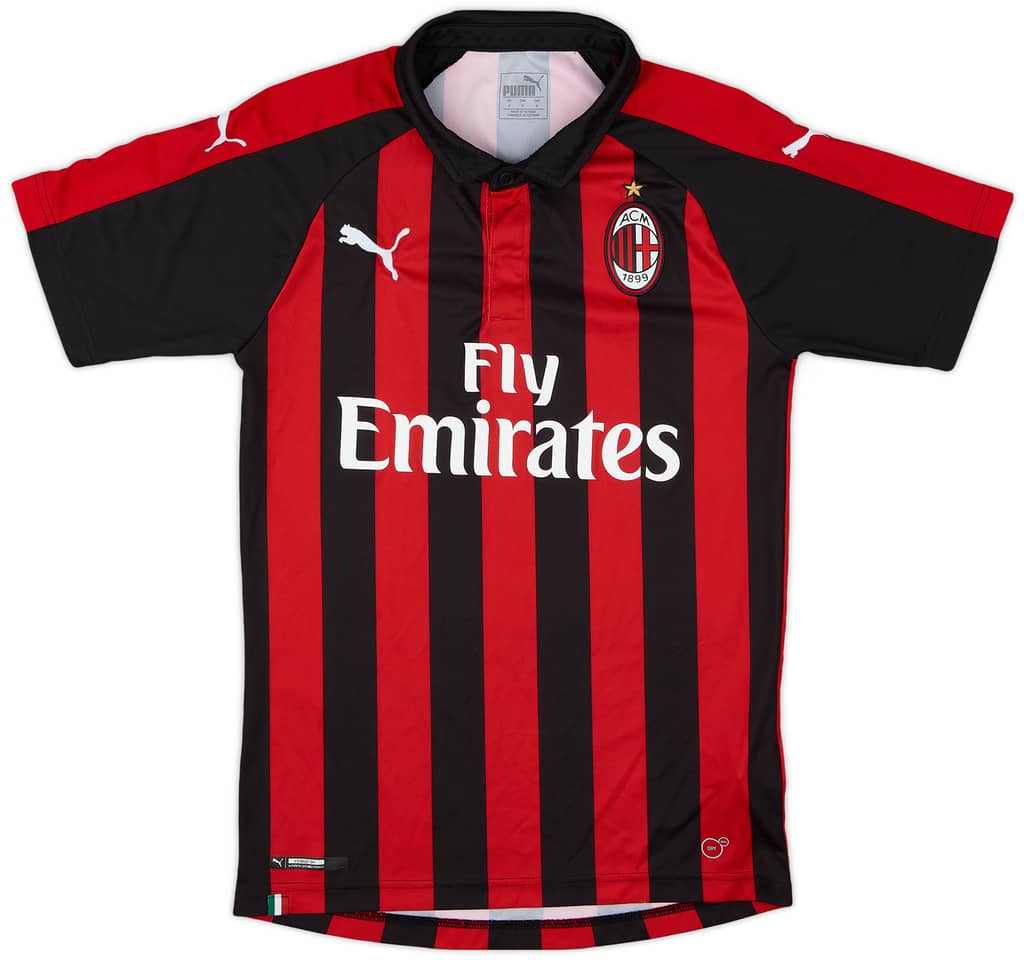 2018-19 AC Milan Home Shirt - 8/10 - (S)