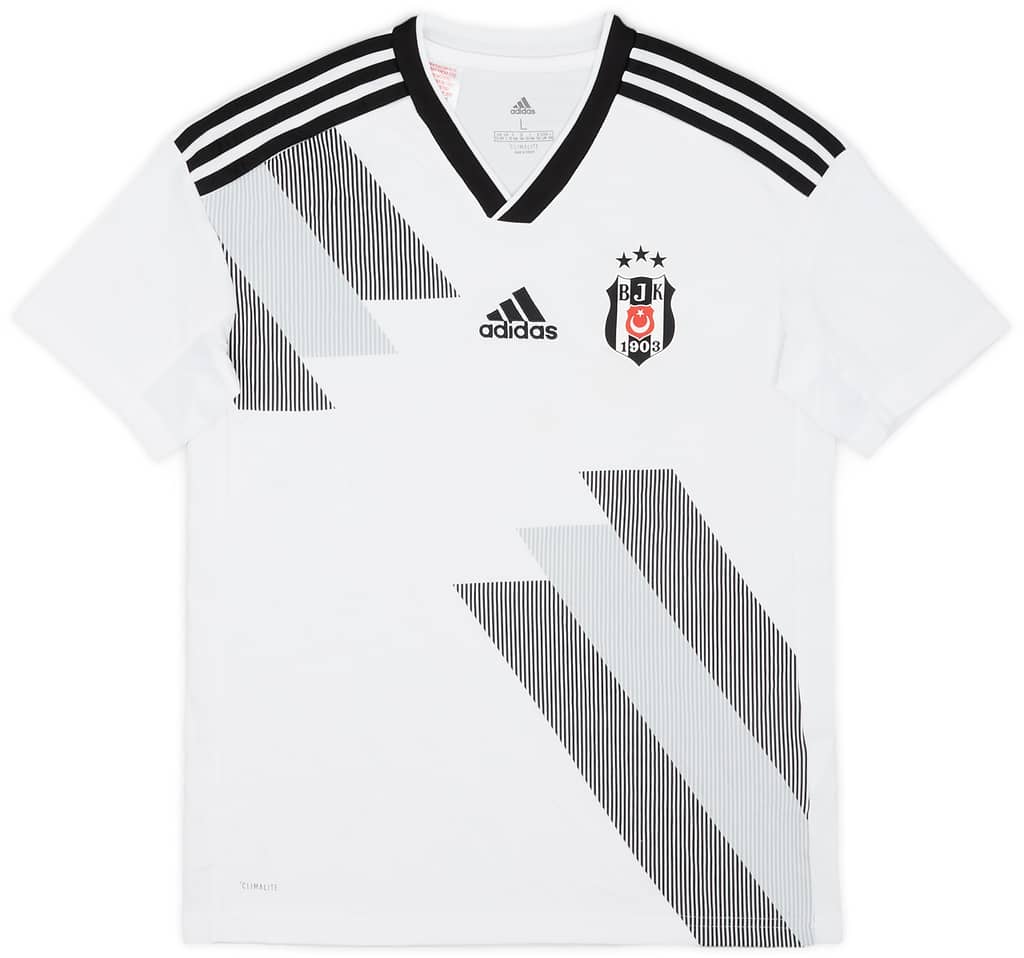 2019-20 Besiktas Home Shirt - 10/10 - (L.Boys)