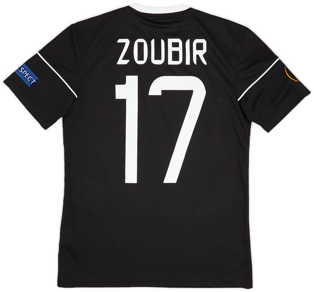 2018-19 Qarabag Match Issue Europa League Home Shirt Zoubir #17