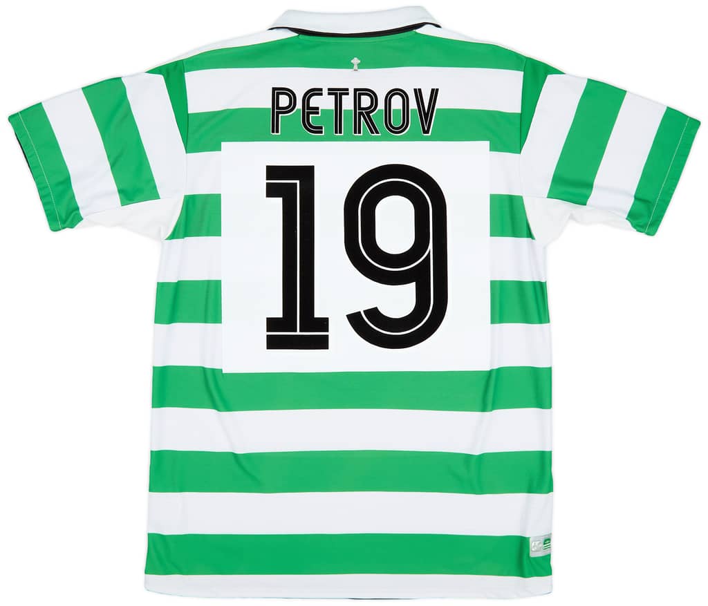 2004-05 Celtic Home Shirt Petrov #19 - 8/10 - (L)