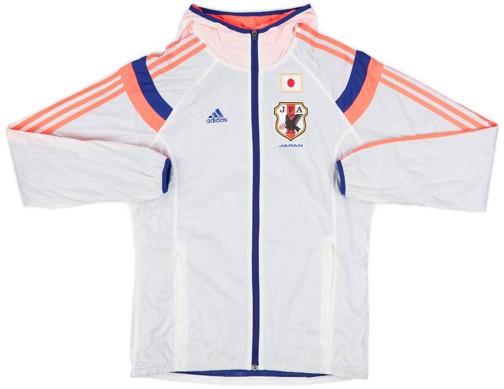 2013-14 Japan adidas Hooded Windbreaker Jacket - 6/10 - (S)