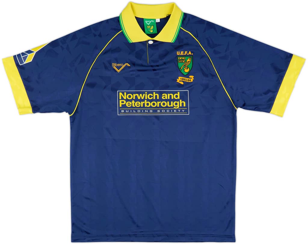 1993-94 Norwich Ribero Reissue Third Shirt