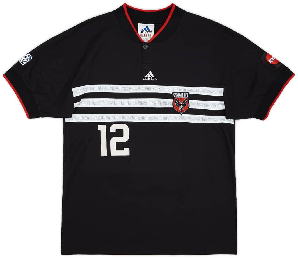 2000 DC United Match Issue Home Shirt Agoos #12