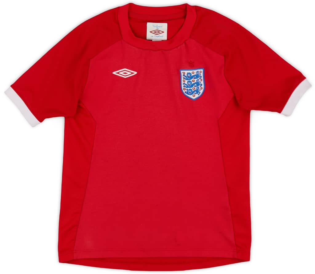 2010-11 England Away Shirt - 9/10 - (6-7 Years)