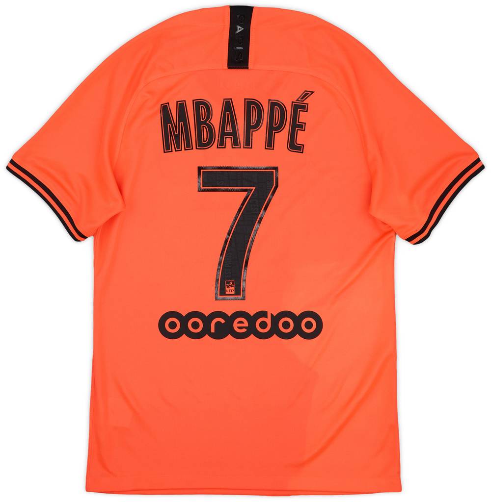 2019-20 Paris Saint-Germain Away Shirt Mbappe #7 - 10/10 - (S)