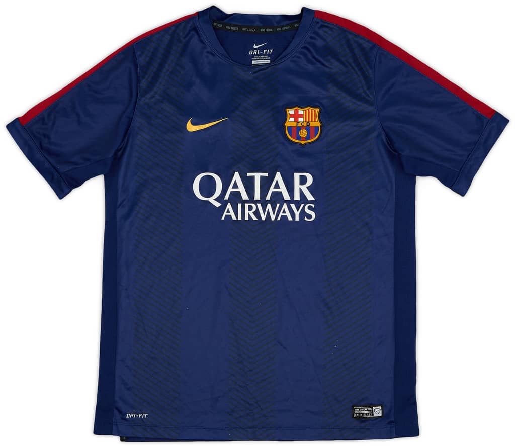 2014-15 Barcelona Nike Training Shirt - 9/10 - (XL.Boys)