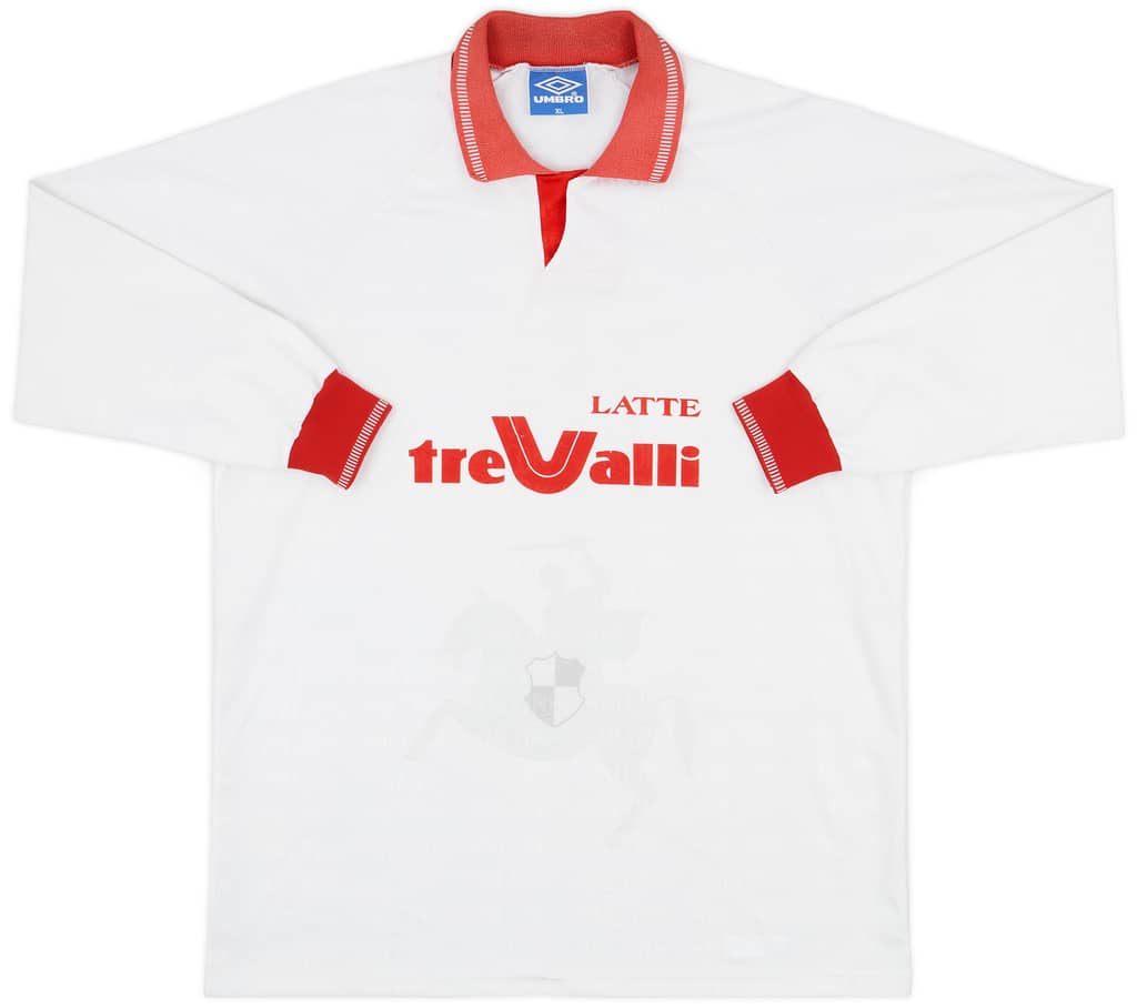 1992-93 Umbro Template L/S Shirt (Ancona) - 8/10 - (XL)