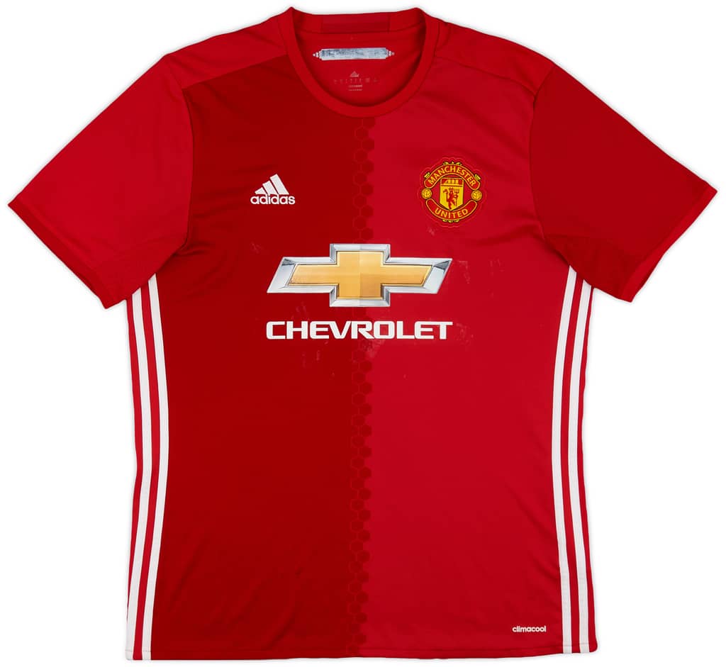 2016-17 Manchester United Home Shirt - 5/10 - (L)