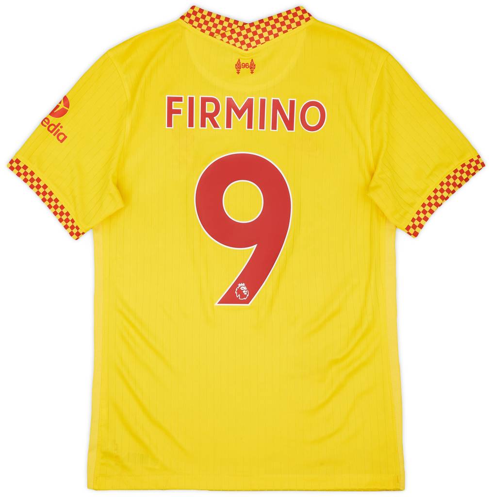 2021-22 Liverpool Third Shirt Firmino #9 - 9/10 - (S)