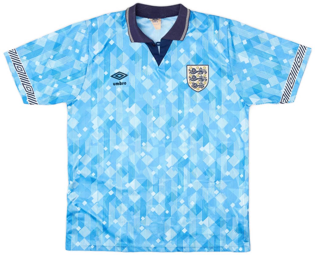 1990-92 England Third Shirt - 8/10 - (M)