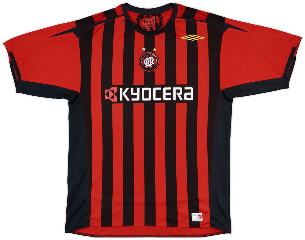 2006-08 Athletico Paranaense Home Shirt #10 - 9/10 - (XL)