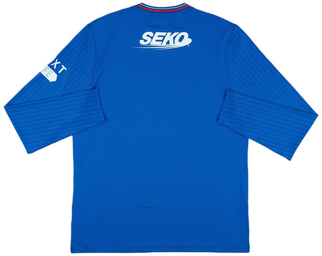 2023-24 Rangers Authentic Home L/S Shirt (M)