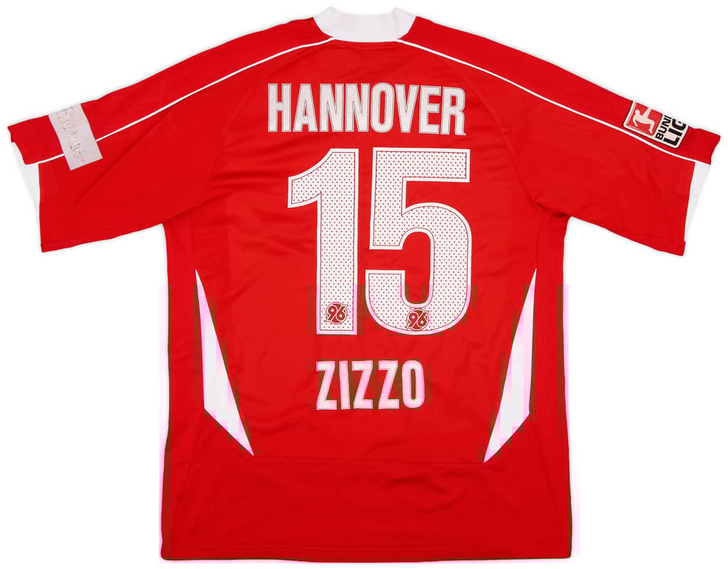 2008-09 Hannover 96 Home Shirt Zizzo #15 - 6/10 - (M)