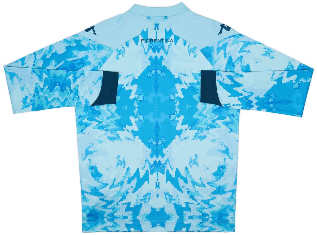 2023-24 Fiorentina Kappa 1/4 Zip Pre-Match Top