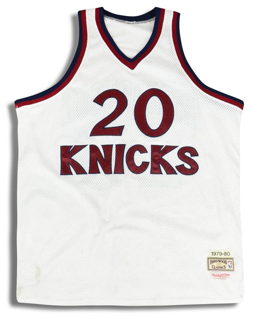 1979-80 Authentic New York Knicks Richardson #20 Mitchell & Ness Hardwood Classics Jersey (Home) XXL