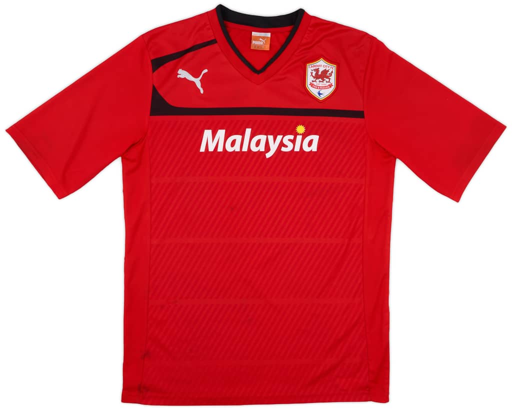 2012-13 Cardiff Home Shirt - 8/10 - (L)