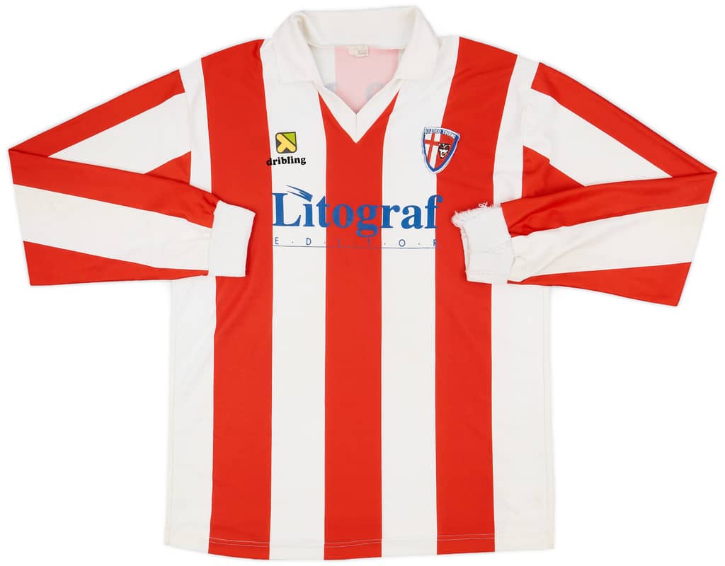 1990s Atletico Tiferno Home L/S Shirt #7 - 7/10 - (XL)