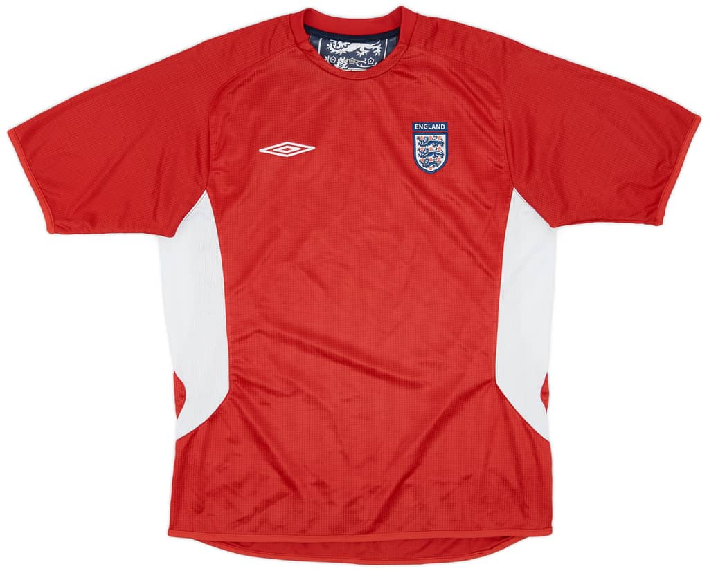2005-06 England Umbro Training Shirt - 7/10 - (L)