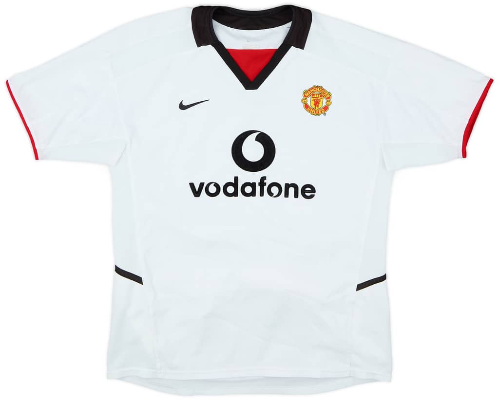 2002-03 Manchester United Away Shirt - 7/10 - (L.Boys)