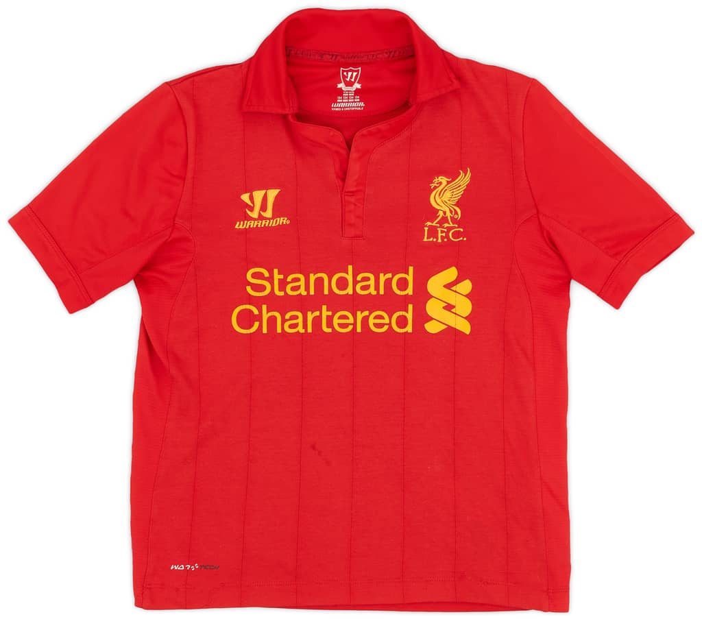 2012-13 Liverpool Home Shirt - 5/10 - (M.Boys)
