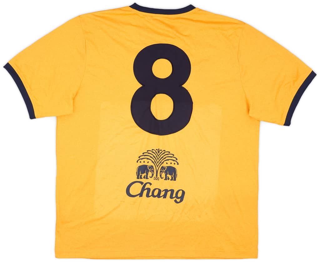 2011 Everton Retro Away Shirt #8 - 9/10 - (XL)