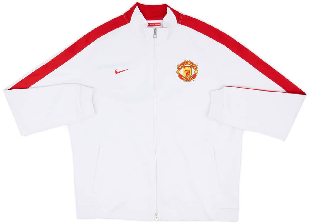 2015-16 Manchester United adidas Track Jacket - 9/10 - (XL)